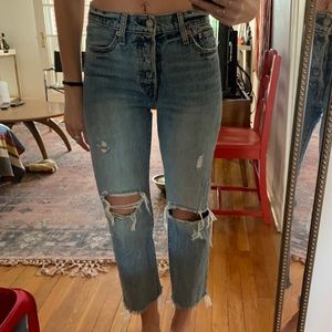 Levis Wedgie Straight Jeans